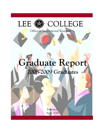 2009 Graduation Report.xlsx - Lee College