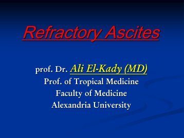 Refractory Ascites