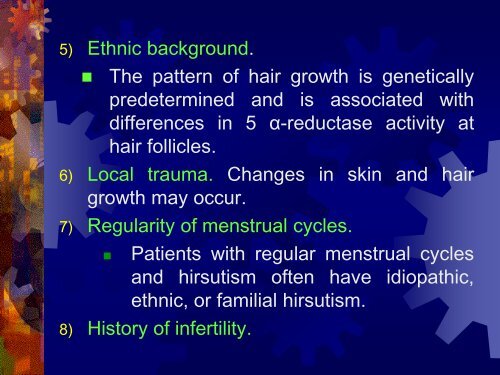 Hirsutism & Virilization