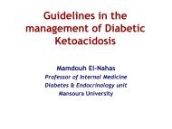 Pitfalls in the management of Diabetic Ketoacidosis