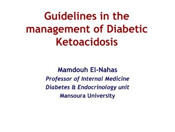 Pitfalls in the management of Diabetic Ketoacidosis