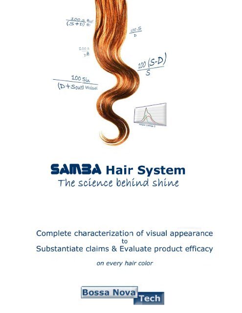 SAMBA HAIR System Brochure - Bossa Nova Technologies