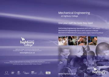 CC Mech Eng.pdf - Highbury College