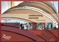 celebrating success - Highbury College