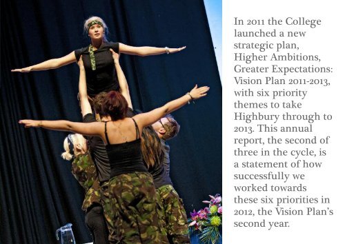 Annual Report 2012 - Highbury College