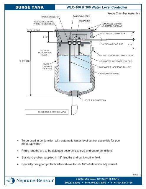 100-300 Specifications & Technical Data PDF - Neptune-Benson