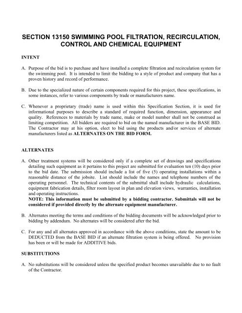 Specifications & Technical Data PDF - Neptune-Benson