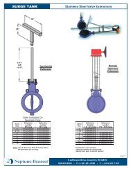 VALVE EXTENSION - Neptune-Benson