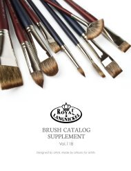 BRUSH CATALOG SUPPLEMENT - Royal & Langnickel