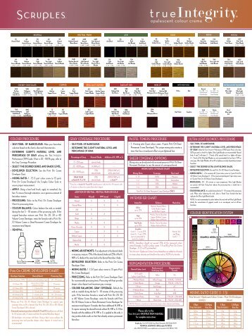 Scruples Illusionist Chart