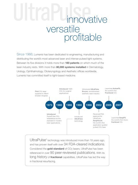 UltraPulseÂ® - Lumenis Aesthetic