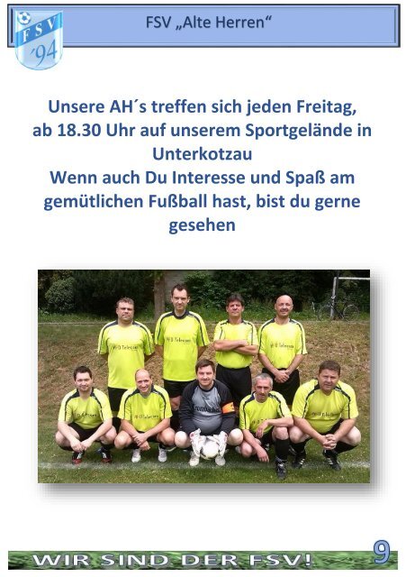 Hütt´n Heftla 2014/2015 Ausgabe 4