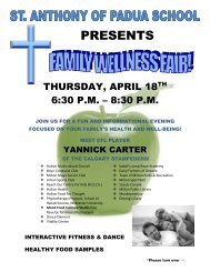 wellness fair flyer ballot