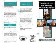 Assistive Technologies GLE Course Brochure - Halton Catholic ...
