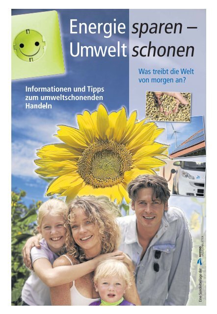 Energie sparen – Umwelt schonen