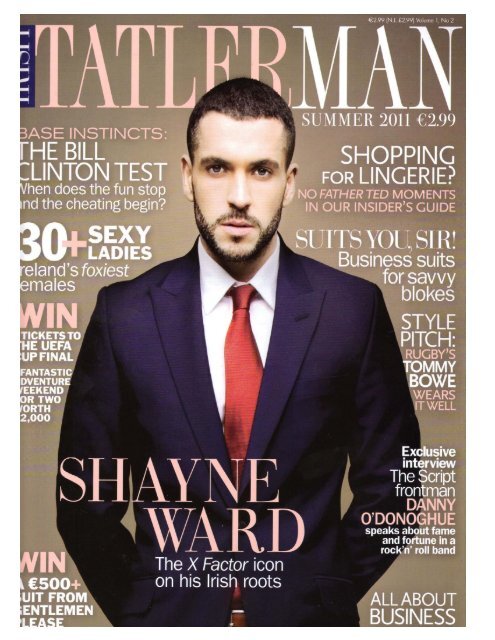 Tatler Mens - Dylan Bradshaw