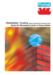 PROMASEALÂ® FyreStrip - Fyreguard