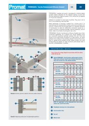 PROMASEALÂ® Acrylic/Intumescent/Silicone Sealant 80 SA ...