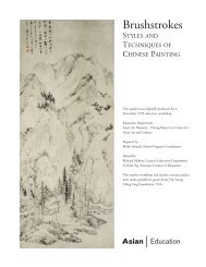 Teacher Packet: Chinese Brushpainting (.pdf) - Asian Art Museum ...
