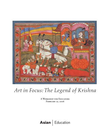 download pdf - Krishna packet - Asian Art Museum | Education