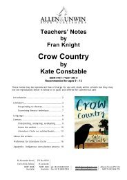 Crow Country - Allen & Unwin