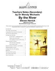 Notes for teachers (PDF) - Allen & Unwin