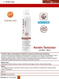 Scarica la scheda prodotto di Ice Cream Keratin - Inebrya