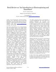 An Introduction to Electrospinning and Nanofibers - JEFF. Journal of ...