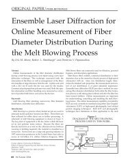 Ensemble Laser Diffraction for Online Measurement of Fiber ...
