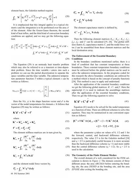 2001 - Volume 2 - Journal of Engineered Fibers and Fabrics