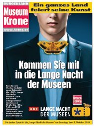 Museum Krone Kommen Sie mit in die Lange Nacht der Museen