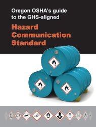 Hazard Communication Standard - Oregon OSHA