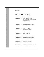 Technical Manual - Section 2 (Health Hazards) - Oregon OSHA