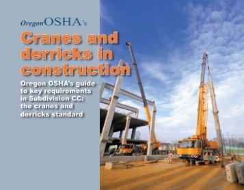 Cranes and derricks in construction