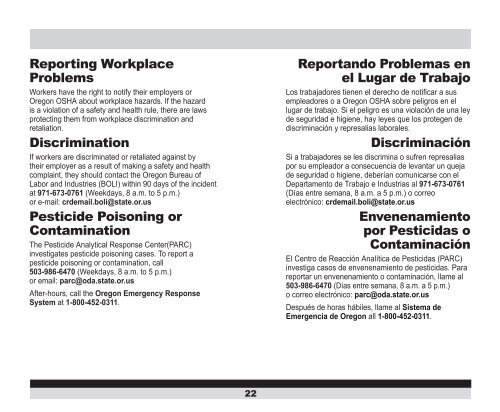 Safe Practices When Working Around Hazardous Agricultural ...