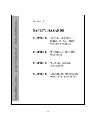 Technical Manual - Section 3 (Safety Hazards)