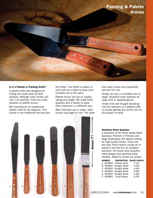 Richeson Economy Pottery Tool Kit