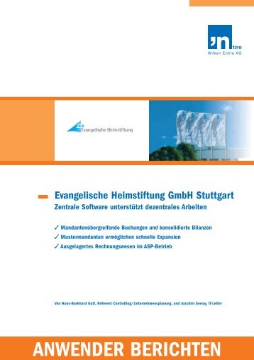 Evangelische Heimstiftung GmbH - Wilken Entire AG