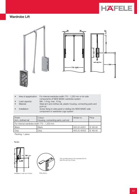 16 Wardrobe