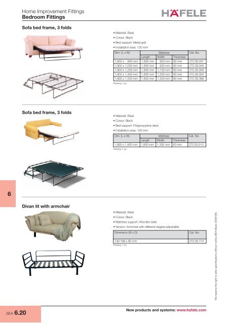 Home Improvement Fittings - Wardrobe fittings, Bedroom ... - Hafele