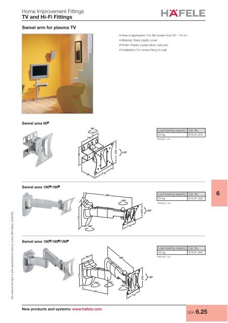 Home Improvement Fittings - Wardrobe fittings, Bedroom ... - Hafele