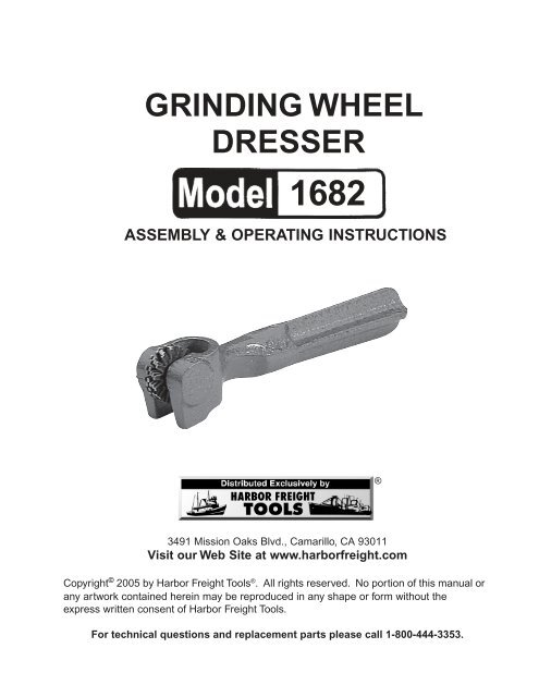 Harbor freight grinding wheel deals