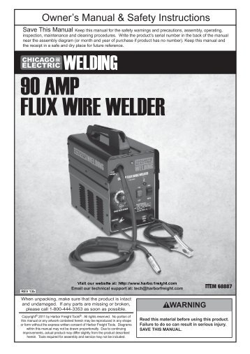 Grounded Welders - Harbor Freight Tools