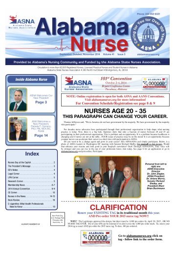 Alabama Nurse - Sept. 2014