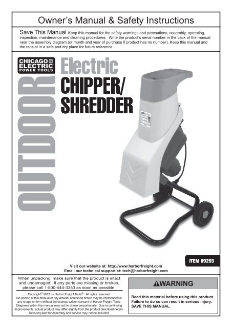 Operation Harbor Freight Tools