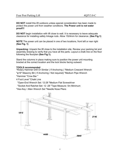 User Manual IMPORTANT SAFETY INSTRUCTIONS