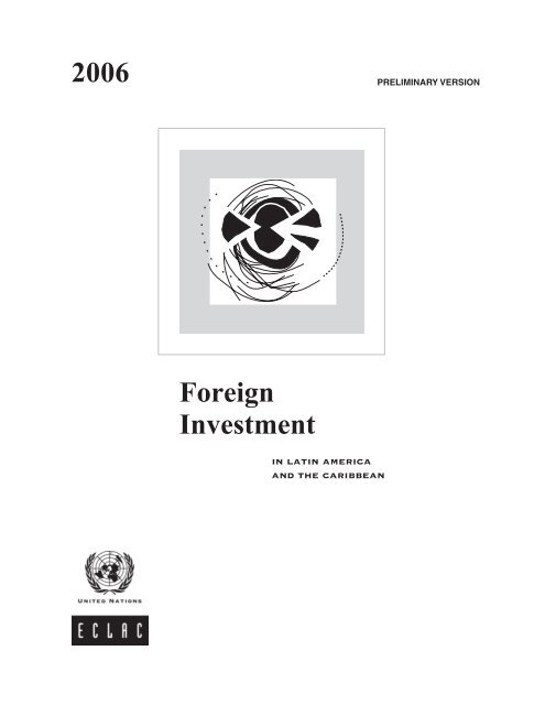 Foreign Investment 2006 - Cepal