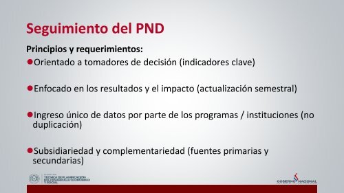 Taller de Monitoreo y Evaluación 24 de septiembre, 2014 Asunción – Paraguay