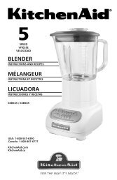 BLENDER MÃLANGEuR LIcuADoRA - KitchenAid