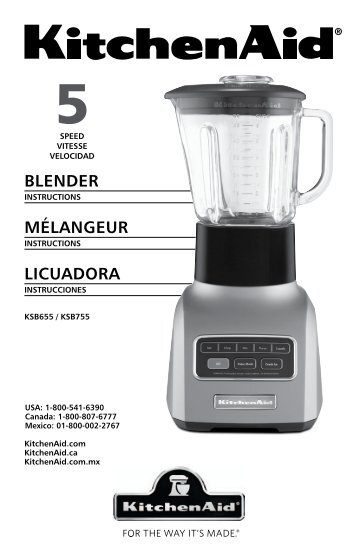 BLENDER MÃLANGEuR LIcuADoRA - KitchenAid